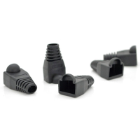 Колпачок коннектора RJ-45 Black Cat.5/Cat.6 (100 шт/уп.) Merlion (CPRJ45ML-BK-CAT5/6)
