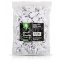 Колпачок коннектора Vinga RJ45 white (VCPSLWH)