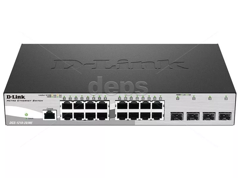 Коммутатор 2 уровня D-Link DGS-1210-20/ME
