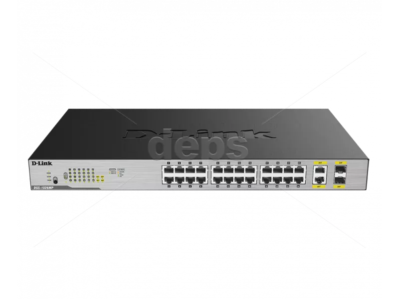 Коммутатор DGS-1026MP 26-Port Unmanaged PoE Switch