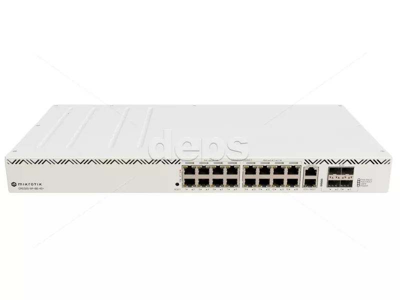 Коммутатор керований MikroTik CRS320-8P-8B-4S+RM