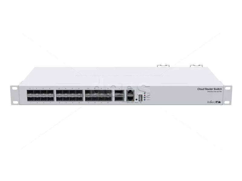 Коммутатор управляемый MikroTik CRS326-24S+2Q+RM