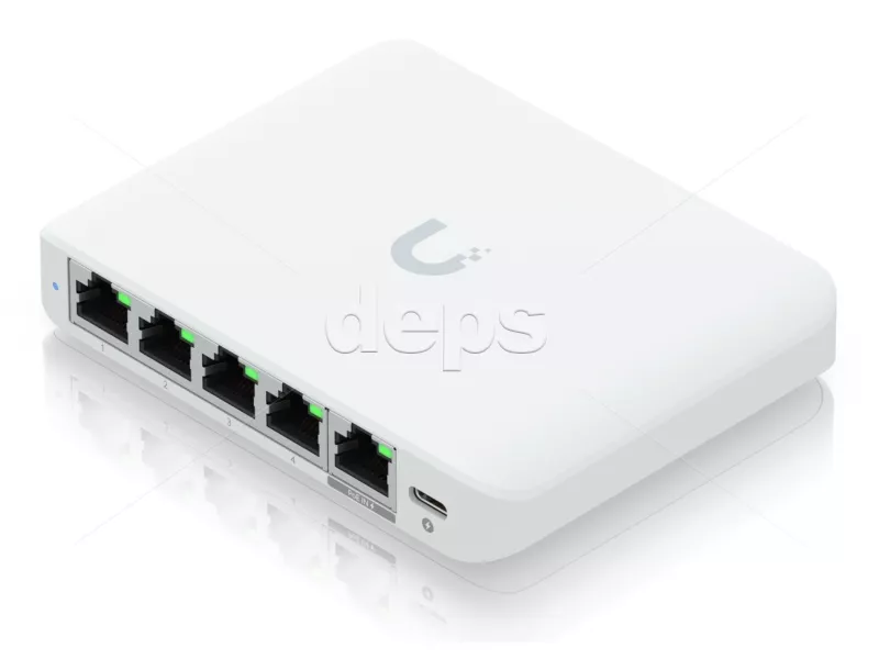 Коммутатор управляемый Ubiquiti UniFi Switch Flex Mini 2,5G (USW-Flex-2.5G-5)