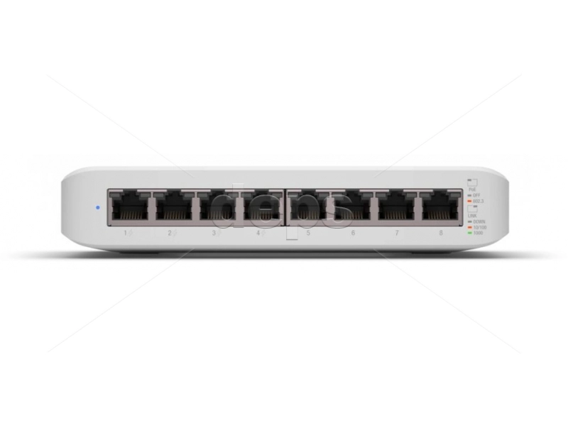 Коммутатор управляемый Ubiquiti UniFi Switch Lite 8 PoE (USW-Lite-8-PoE)