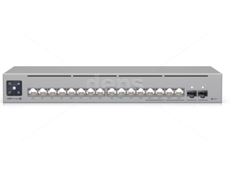 Коммутатор управляемый Ubiquiti UniFi Switch Pro Max 16 PoE (USW-Pro-Max-16-PoE)