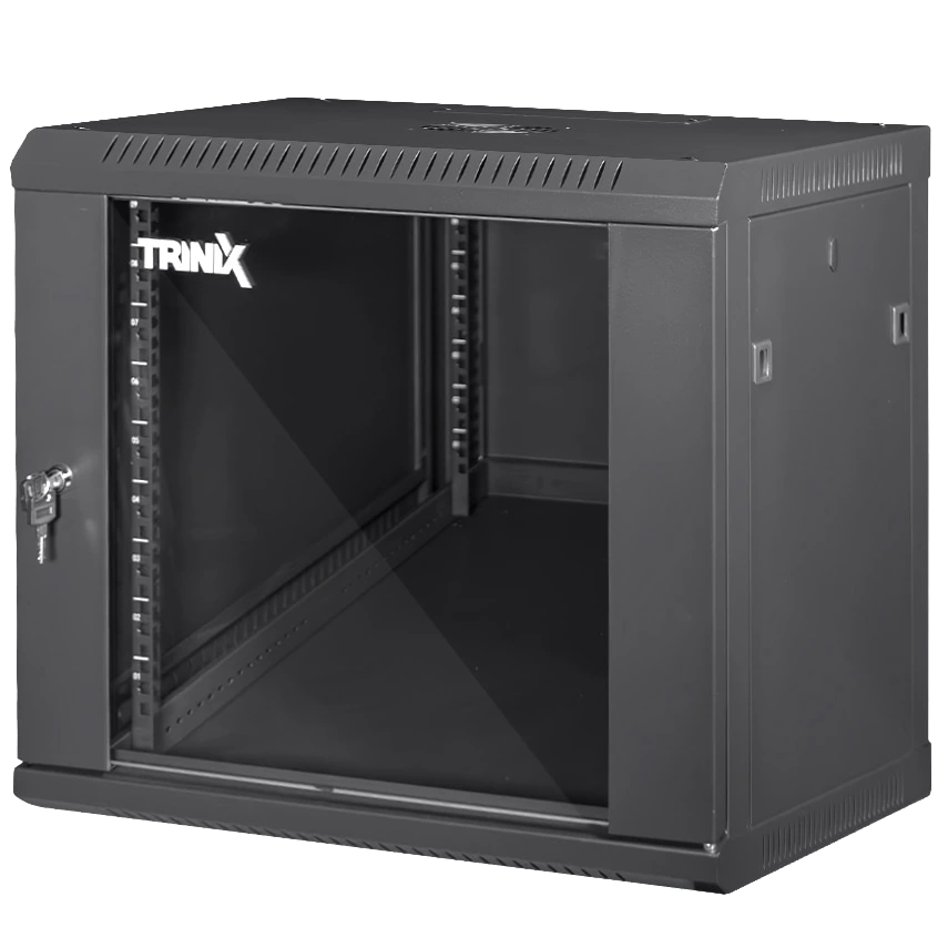 Коммутационный шкаф Trinix TRX-9U/600x600x503 Black