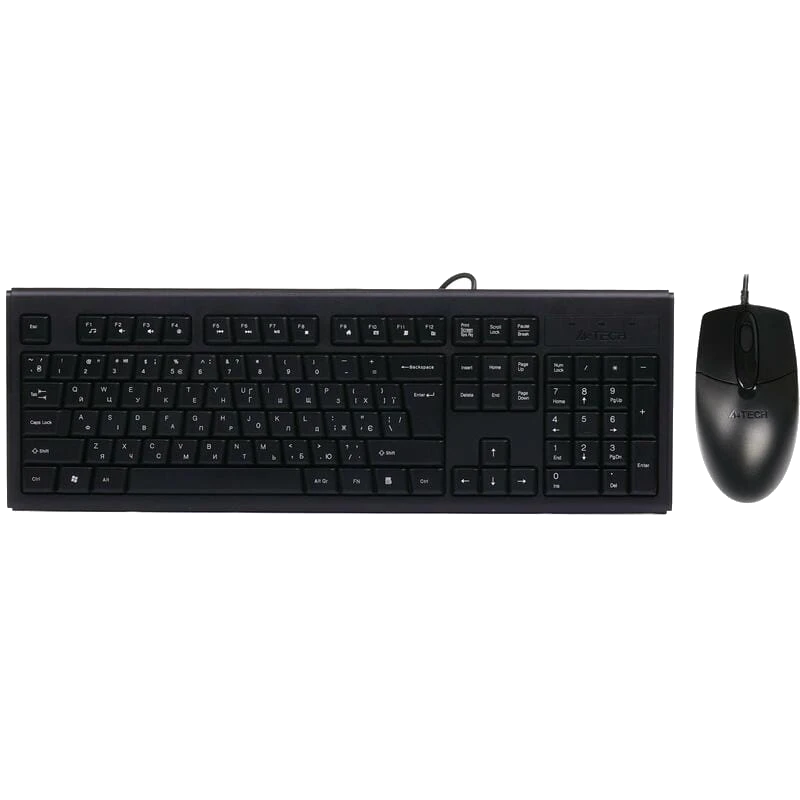 Комплект клавиатура+мышка A4Tech KR-83 + OP-720S