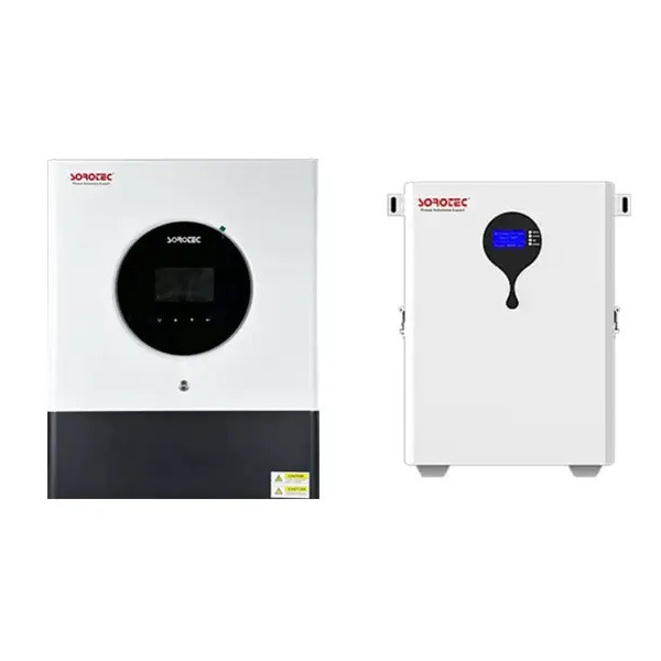 Комплект резервного питания Sorotec REVO VM IV PRO-T 6kW/48V Wi-Fi c АКБ LiFePO4 51.2V/100Ah wall