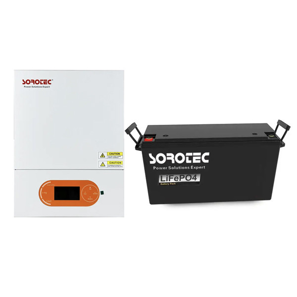 Комплект резервного живлення Sorotec REVO VM II PRO 3.2kW/24V з АКБ LiFePO4 25.6V/100Ah 2560Wh