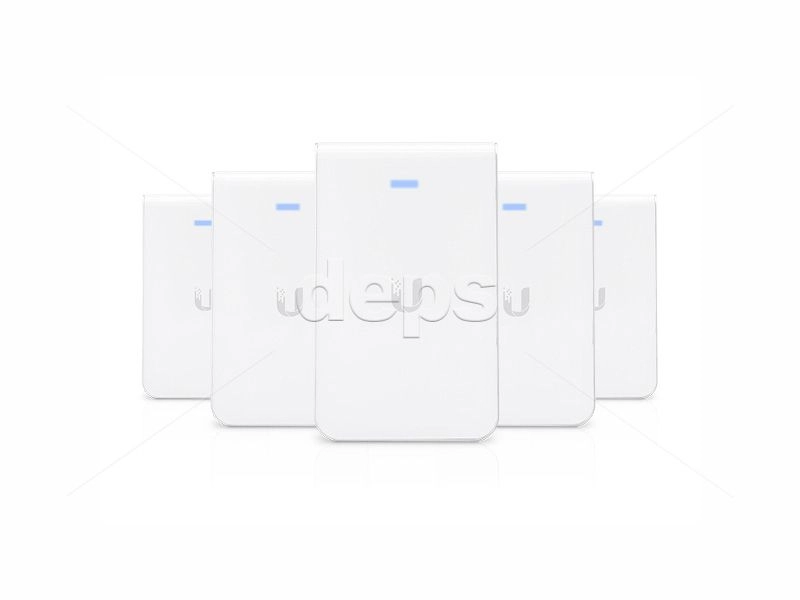 Комплект з 5-ти розеток-точок доступу Ubiquiti UniFi AP AC In Wall Pro 5-pack (UAP-AC-IW-PRO-5)