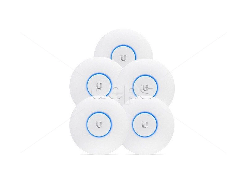 Комплект з 5-ти точок доступу Ubiquiti UniFi AP AC Secure High Density 5-pack (UAP-AC-SHD-5)
