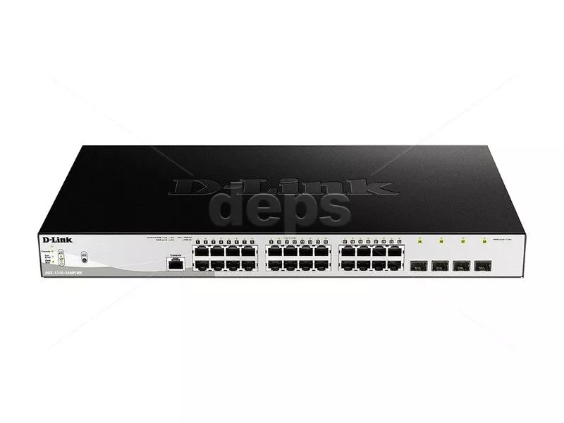 Комутатор 2 рівня D-LinkDGS-1210-28MP/ME