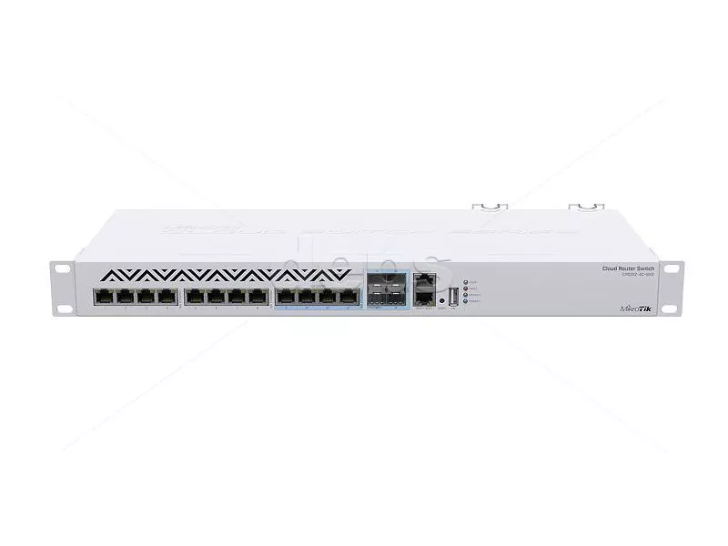 Комутатор керований MikroTik CRS312-4C + 8XG-RM