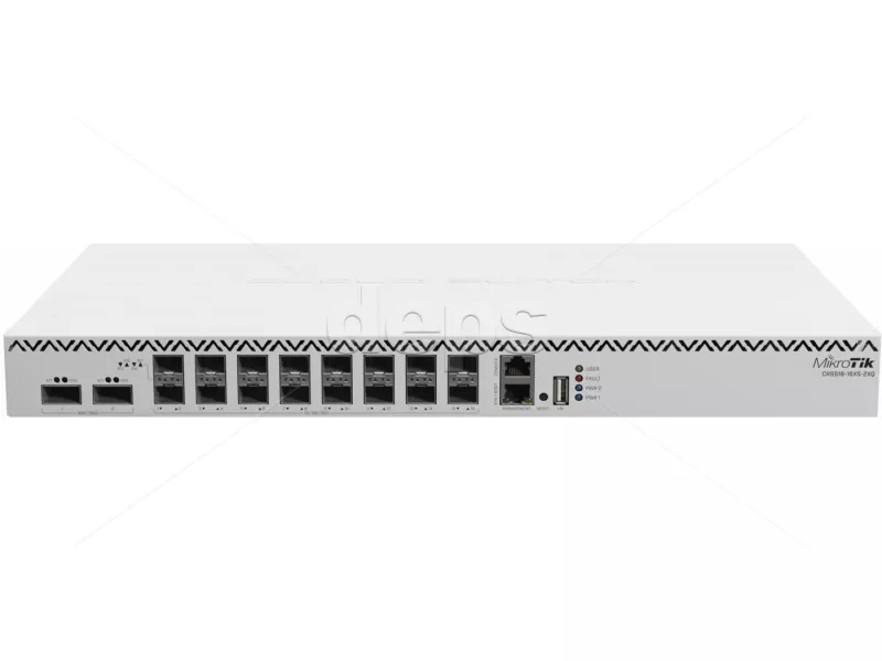 Комутатор керований MikroTik CRS518-16XS-2XQ-RM