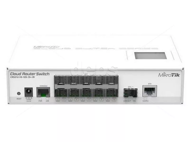 Комутатор Mikrotik CRS212-1G-10S-1S+IN