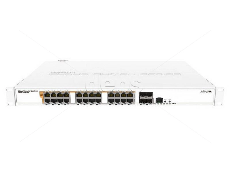 Комутатор MikroTik CRS328-24P-4S + RM