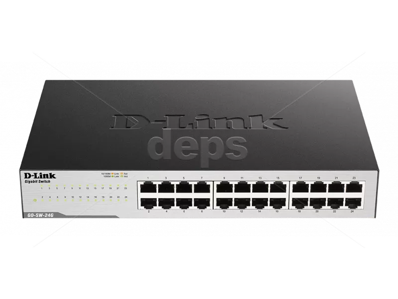 Комутатор некерований D-Link GO-SW-24G/E