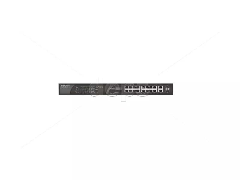 Комутатор RG-ES118S-LP 100Mbit 16-ports PoE/PoE+ 2 SFP slot 120W PoE power budget