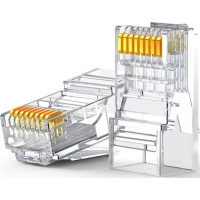 Конектор RJ45 Cat 6 Unshielded Modular Plugs 100-Pack Ugreen (U_60558)