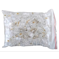 Конектор RJ45 cat.6 UTP 8P8C, 100шт/пак Kingda (KD-PG8016-C6/100)