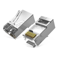Коннектор RJ45 FTP Cat.6 Modular 10 шт. Vention (IDFR0-10)