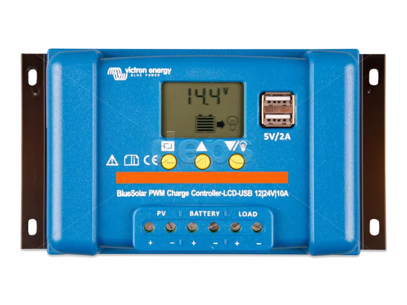 Контролер заряду BlueSolar PWM-LCD&USB 12/24V-10A