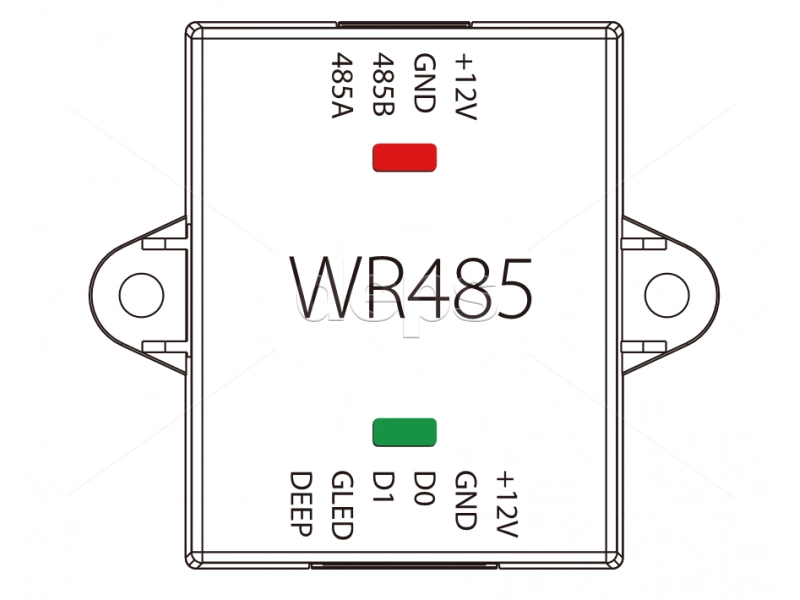 Конвертер сигналу RS485 в Wiegand ZKTeco WR485