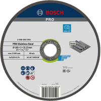 Круг отрезной Bosch Professional, для нержавеющей стали, 180×2×22.23 мм (2.608.600.095)