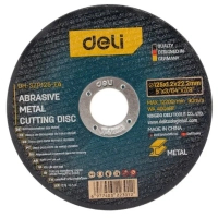 Круг отрезной Deli 125 x 1,2 мм (EDH-SZP125-E4)