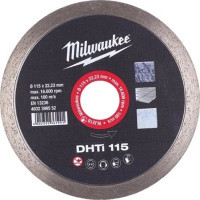Круг отрезной Milwaukee алмазный для керамической плитки DHTI 125, 125мм (4932399553)