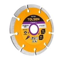 Круг отрезной Tolsen алмазный сегментный 125×22.2х7мм Basic (76713)