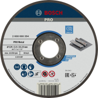 Круг відрізний Bosch Professional, для металу, 125×2.5×22.23 mm (2.608.600.394)