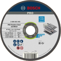 Круг відрізний Bosch Professional, для нержавіючої сталі та металу, 150×1.6×22.23 mm (2.608.603.405)