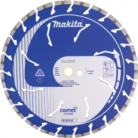 Круг відрізний Makita алмазний COMET по бетону сегментний 230х22,23 мм, сухий різ (B-12784)