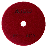 Круг зачистной Alloid Pro, алмазный, шлифовальный, на липучке, COMBS, 100мм, зерно 400 (DD-63382)