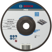 Круг зачистной Bosch Professional для металла 180x6x22.23мм (2.608.603.183)