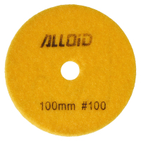 Круг зачистний Alloid Pro, алмазний, шліфувальний, на липучці, COMBS, 100мм, зерно 100 (DD-63378)