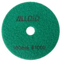 Круг зачистний Alloid Pro, алмазний, шліфувальний, на липучці, COMBS, 100мм, зерно 1000 (DD-63383)