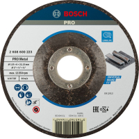 Круг зачистний Bosch по металу 125х22, 2мм (2.608.600.223)