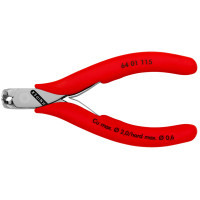 Кусачки KNIPEX торцевые для электроники (64 01 115)