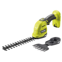 Кусторез Ryobi RY18GSA-0 с насадкой, 18В ONE+, лезвие 20см, (без АКБ и ЗУ) (5133005764)