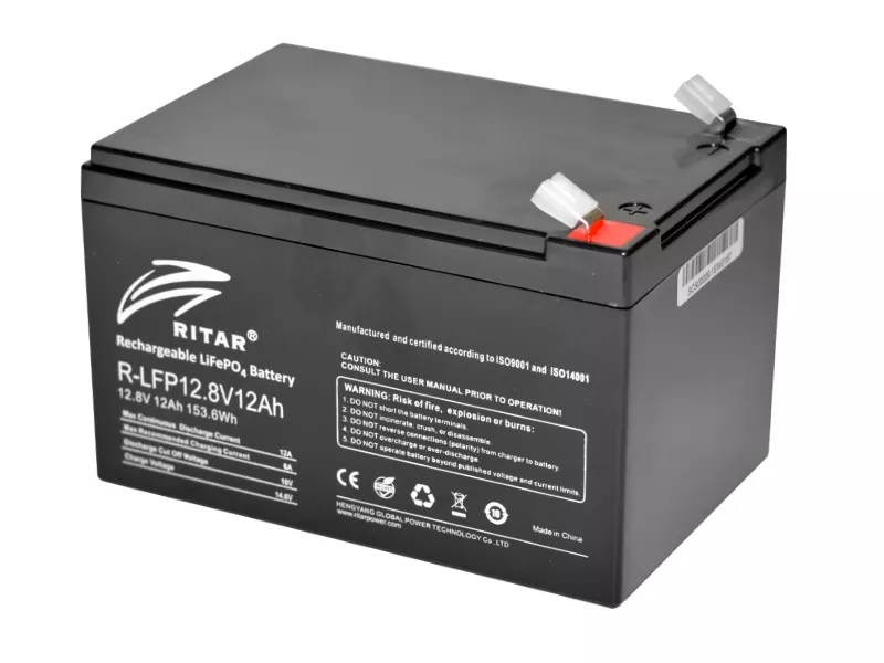 LiFePO4 аккумулятор Ritar R-LFP12.8V12Ah