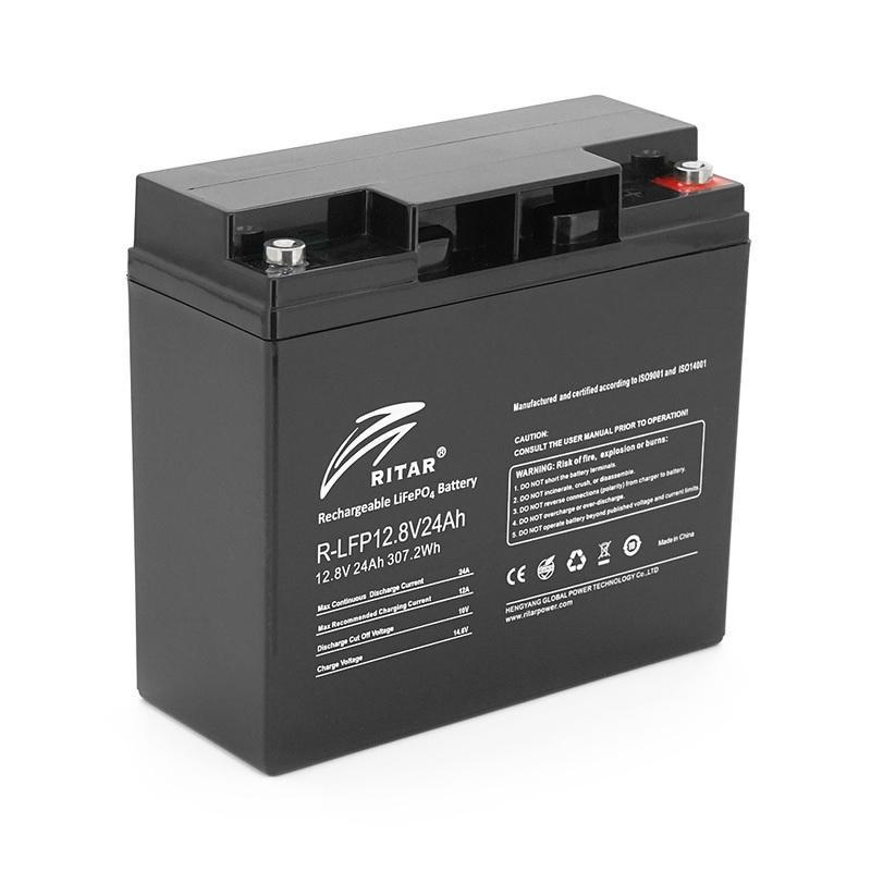 LiFePO4 акумулятор Ritar R-LFP12.8V24Ah