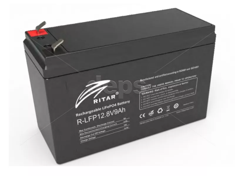 LiFePO4 акумулятор Ritar R-LFP12.8V9Ah