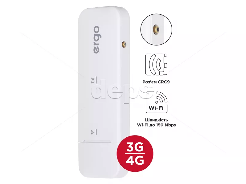 LTE USB Wi-Fi роутер Ergo W02-CRC9