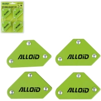 Магнит для сварки Alloid 4кг, 4шт, треугольник (MWH-13104)