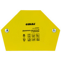 Магнит для сварки Sigma трапеция 11кг 78x32x47x28.5мм (30,45,60,90,75,135°) (4270341)