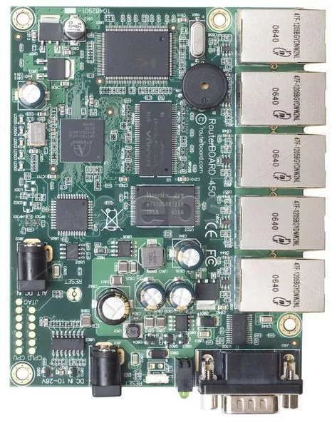 Маршрутизатор (плата) MikroTik RB450