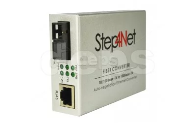 Медіаконвертори Step4Net MC-B-0,1-1SM-1310nm/1550nm-20-LFP MC-B-0,1-1SM-1310nm-20-LFP