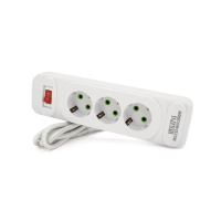 Мережевий фільтр живлення Meilepai F23, 3 роз EU White (F23-White)